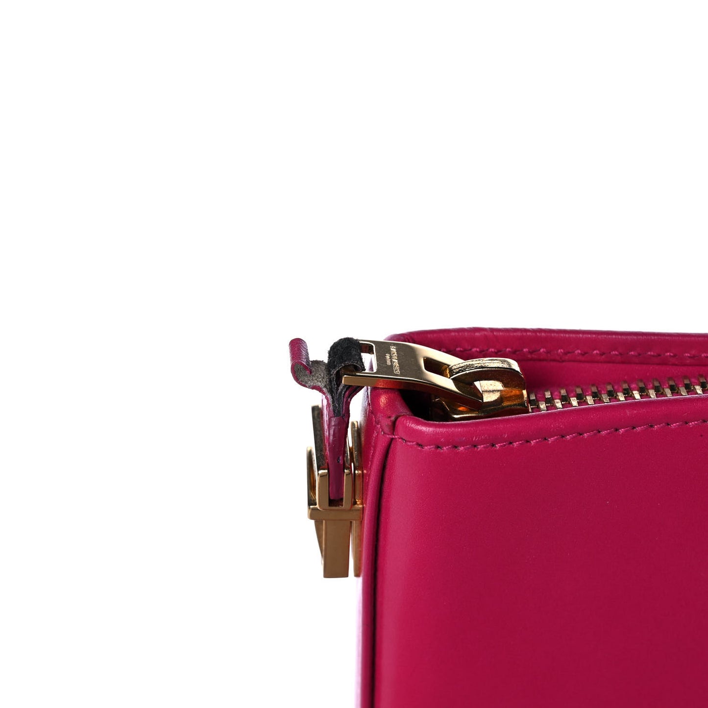 Smooth Calfskin Tuc iPad Case Fushia