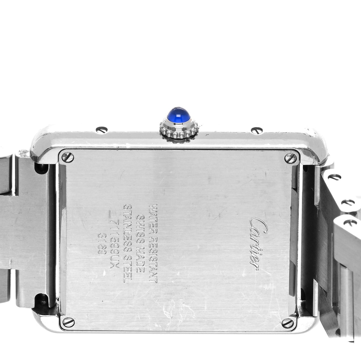 Stainless Steel 27mm Tank Solo Quartz Watch