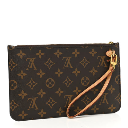 Louis Vuitton Monogram Neverfull MM GM Pochette 3 of 7