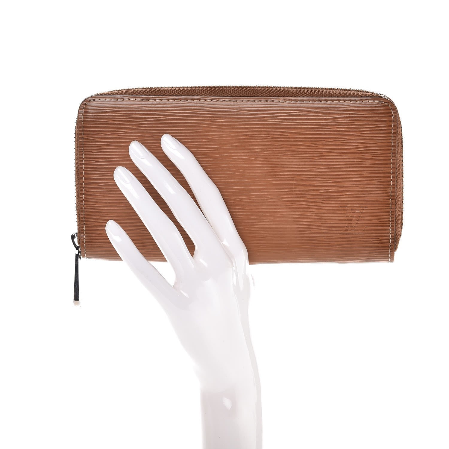 Louis Vuitton Epi Zippy Wallet Cannelle 2 of 9