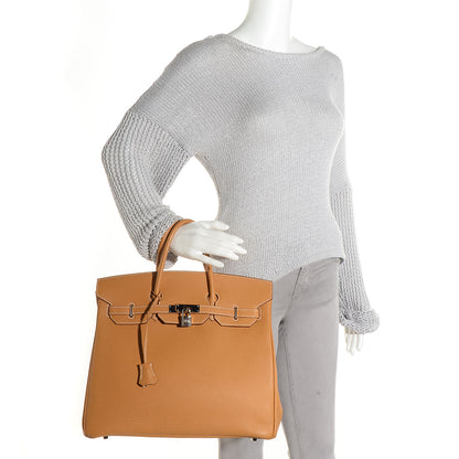 Hermes Togo HAC Birkin 32 Gold 2 of 25