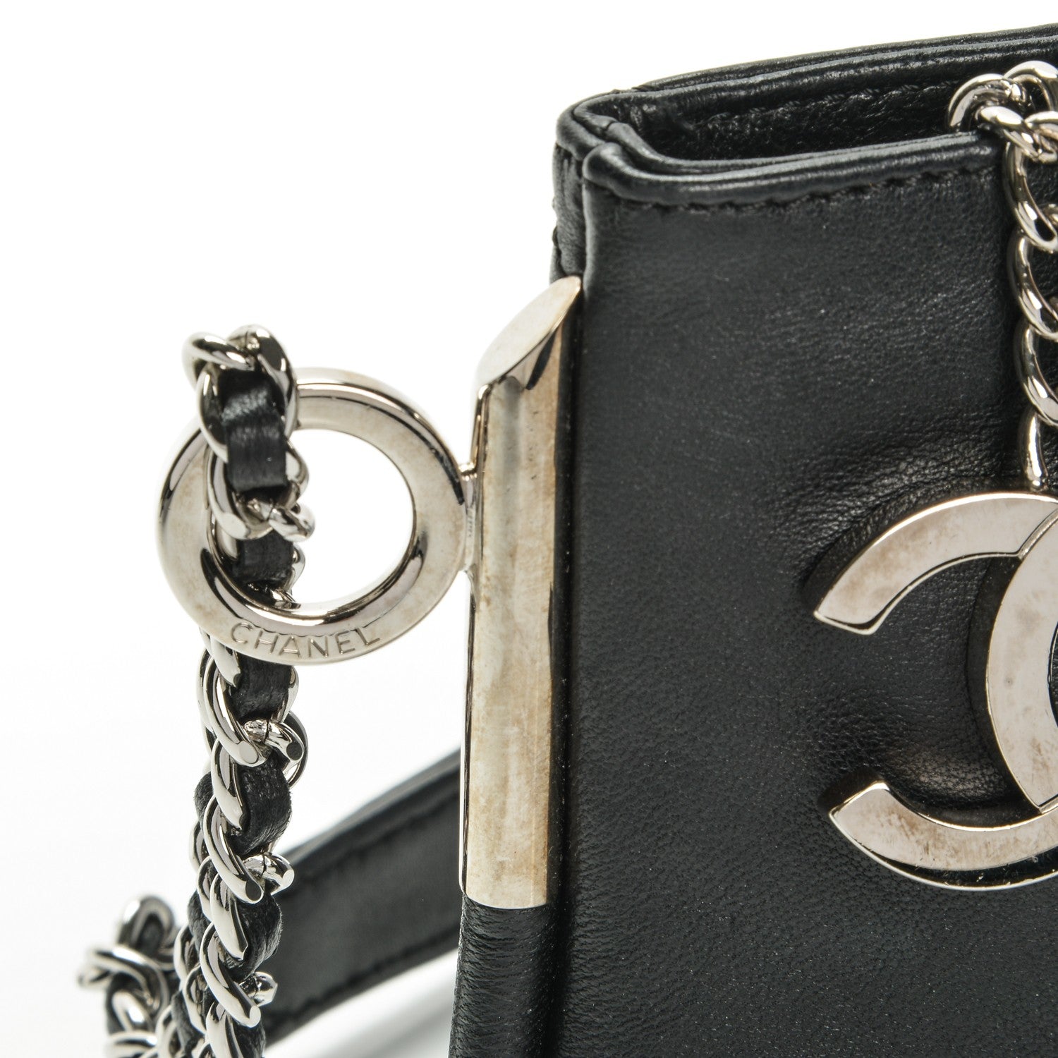 Chanel Lambskin Ultimate Soft Pochette Black 9 of 10