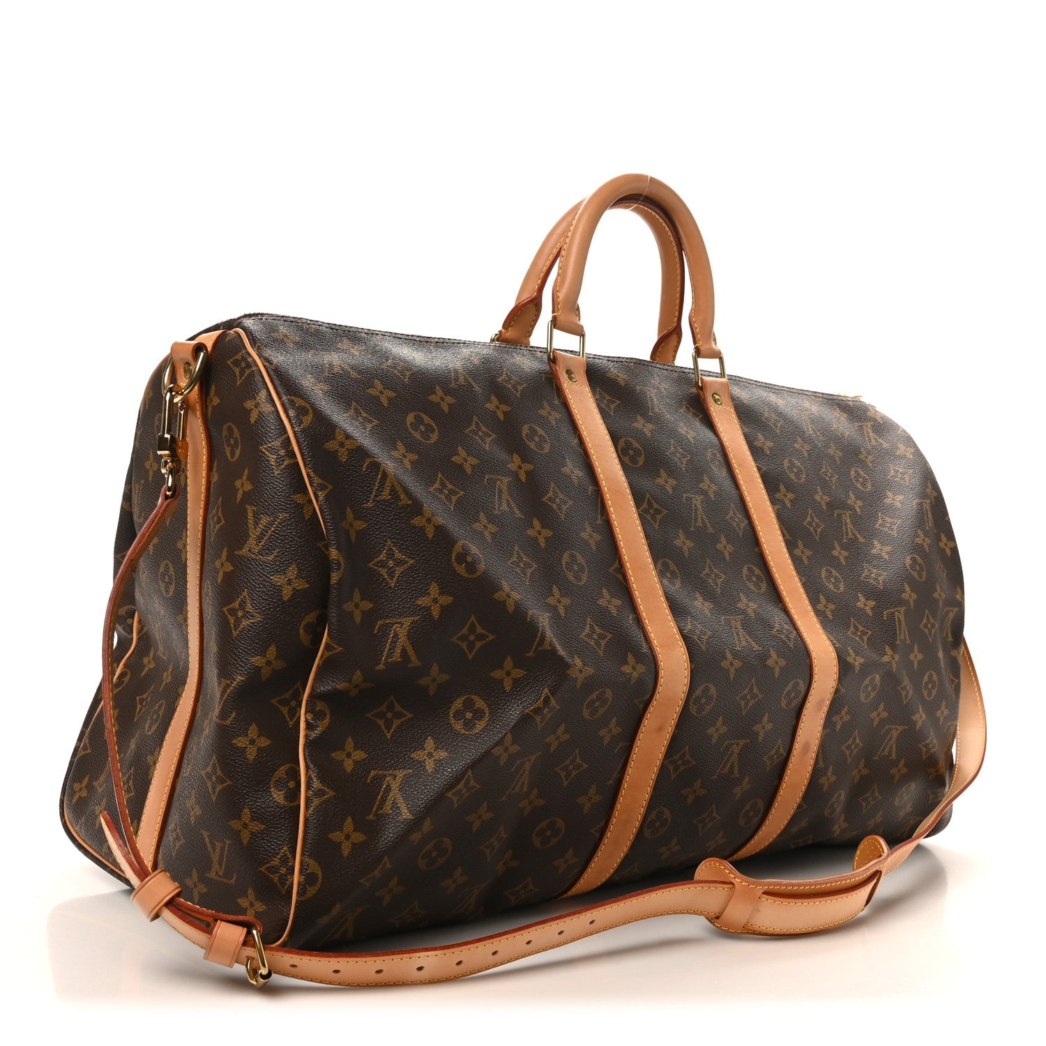 Louis Vuitton Monogram Keepall Bandouliere 55 2 of 12