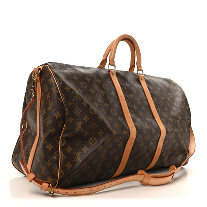 Louis Vuitton Monogram Keepall Bandouliere 55 2 of 12