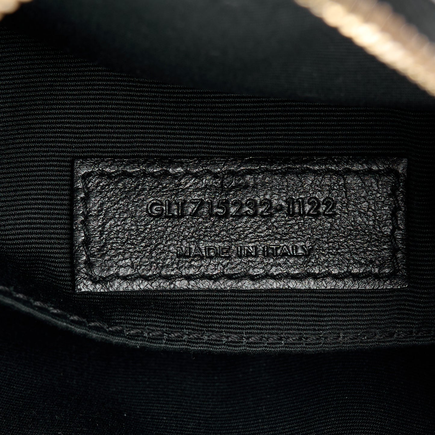 Calfskin Matelasse Monogram Lou Camera Bag Black