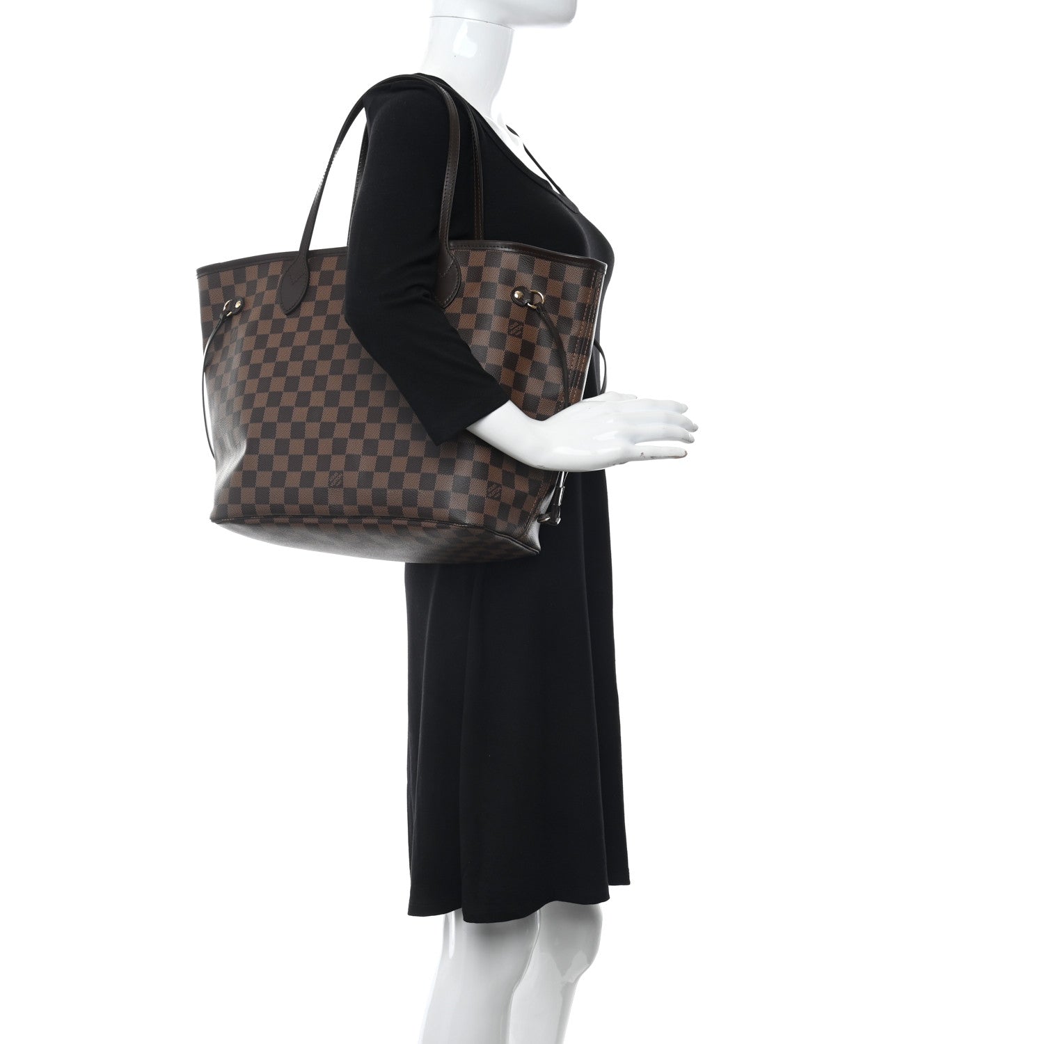Louis Vuitton Damier Ebene Neo Neverfull MM 2 of 13