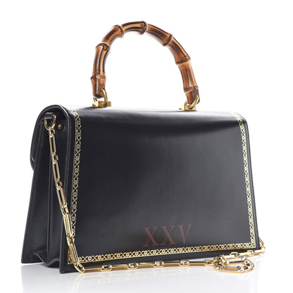 Gucci Smooth Calfskin Medium Ottilia Top Handle Bag Black 3 of 14