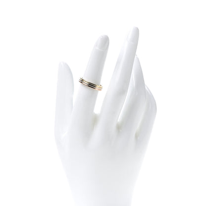 Cartier 18K Pink White Yellow Gold 4mm Trinity Wedding Band Ring 52 6 2 of 4
