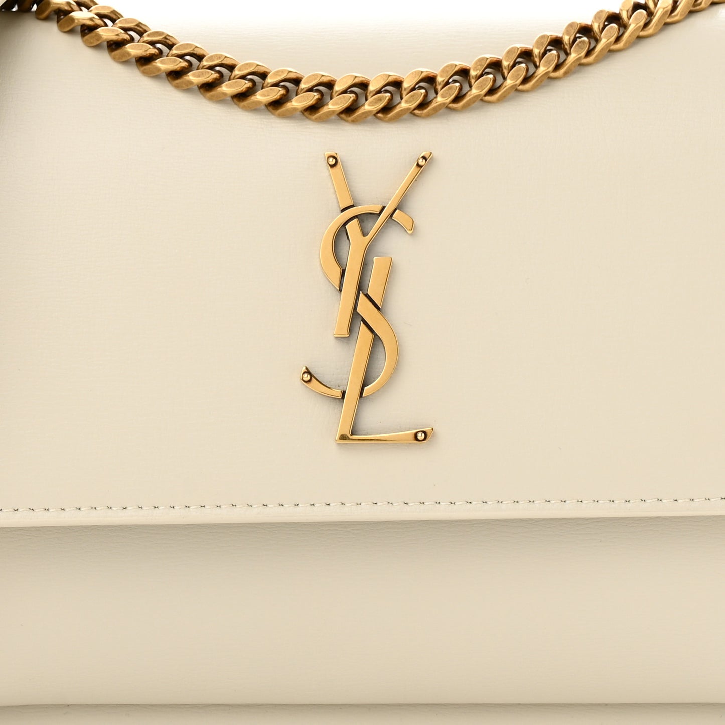 Calfskin Medium Monogram Sunset Crema Soft