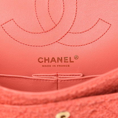 Chanel Wool Tweed Quilted 2.55 Reissue 225 Flap Coral 6 of 12