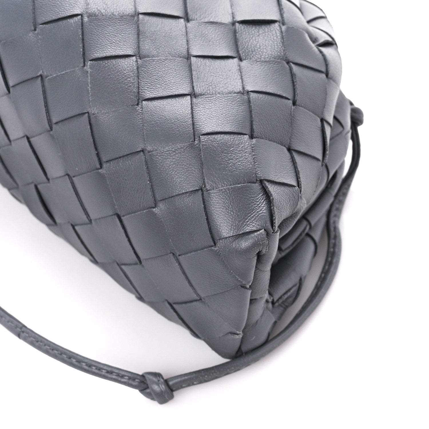 Bottega Veneta Nappa Intrecciato The Mini Pouch Thunder 11 of 11
