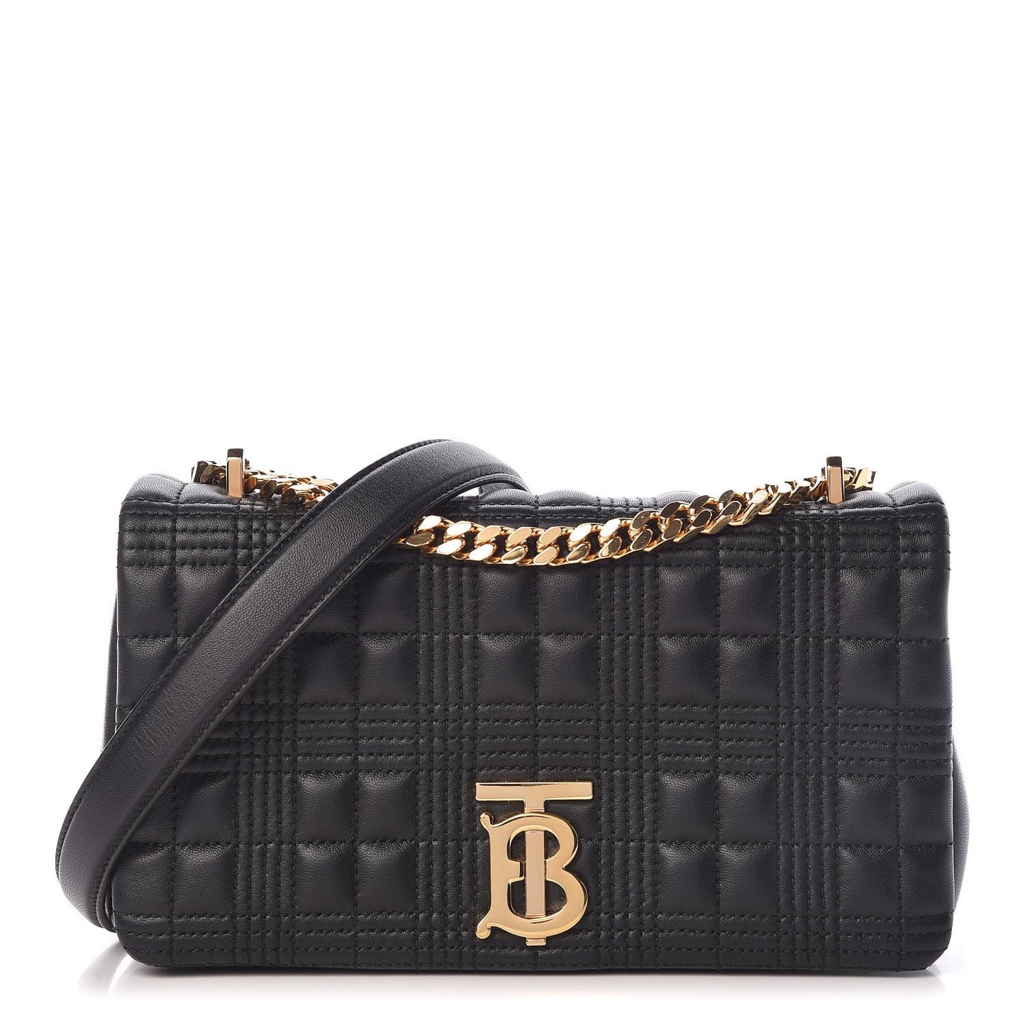 Lambskin Quilted Lola Bag Black