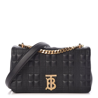 Burberry Lambskin Quilted Lola Bag Black 1 of 13