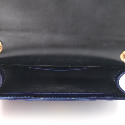 Bulgari Patent Serpenti Forever Crossbody Blue 5 of 10