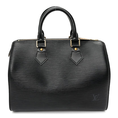Louis Vuitton Epi Speedy 25 Black 1 of 10