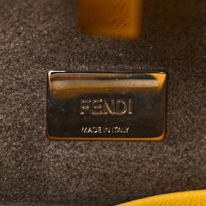 Fendi Shiny Nappa Micro Peekaboo Iconic Satchel Sunflower 15 of 17
