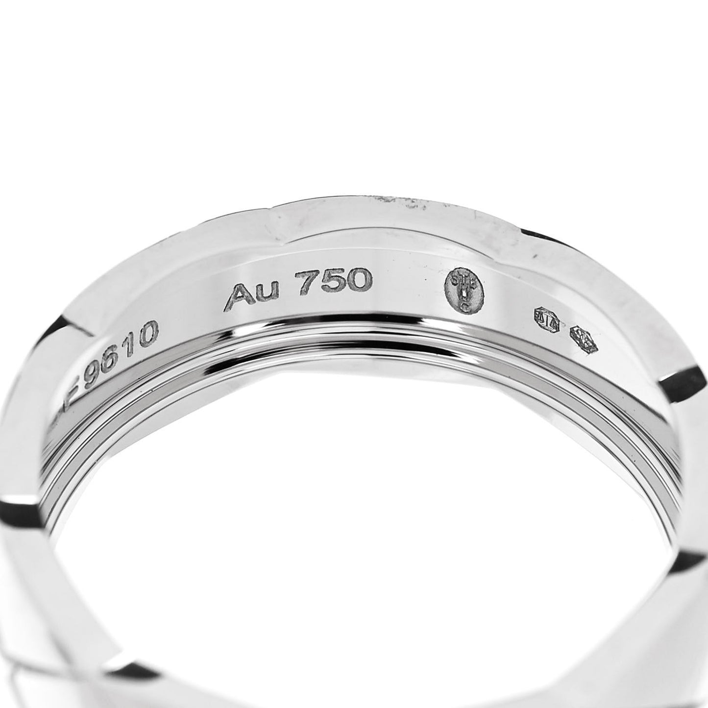 18K White Gold Small Coco Crush Ring 56 7.5