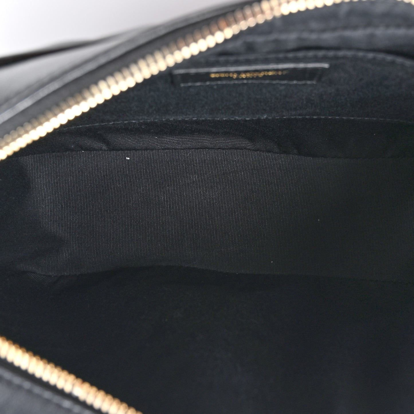 Calfskin Matelasse Monogram Lou Camera Bag Black