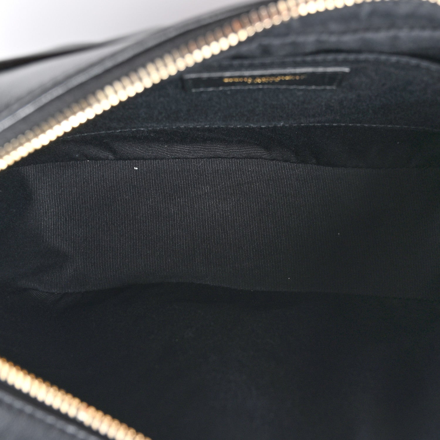 Saint Laurent Calfskin Matelasse Monogram Lou Camera Bag Black 5 of 11