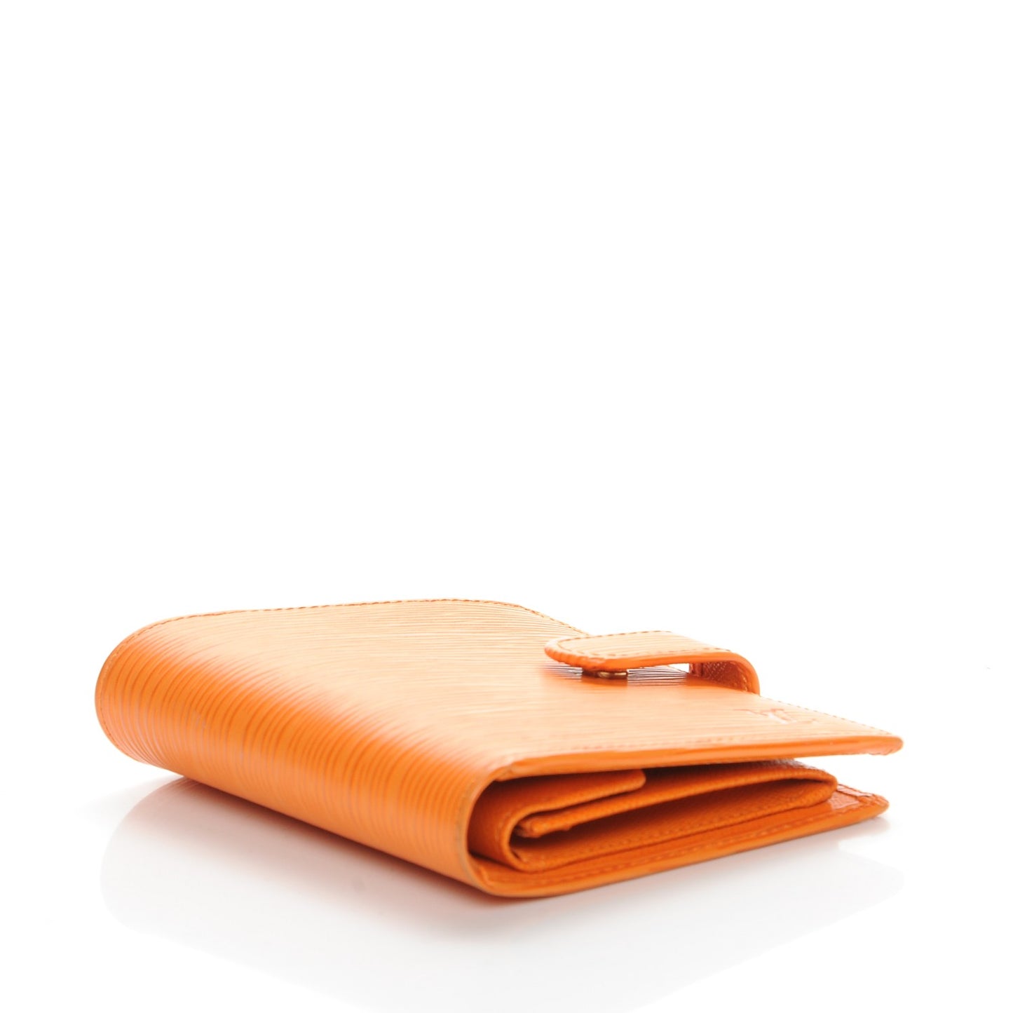 Epi Porte-Billets Compact Wallet Mandarin