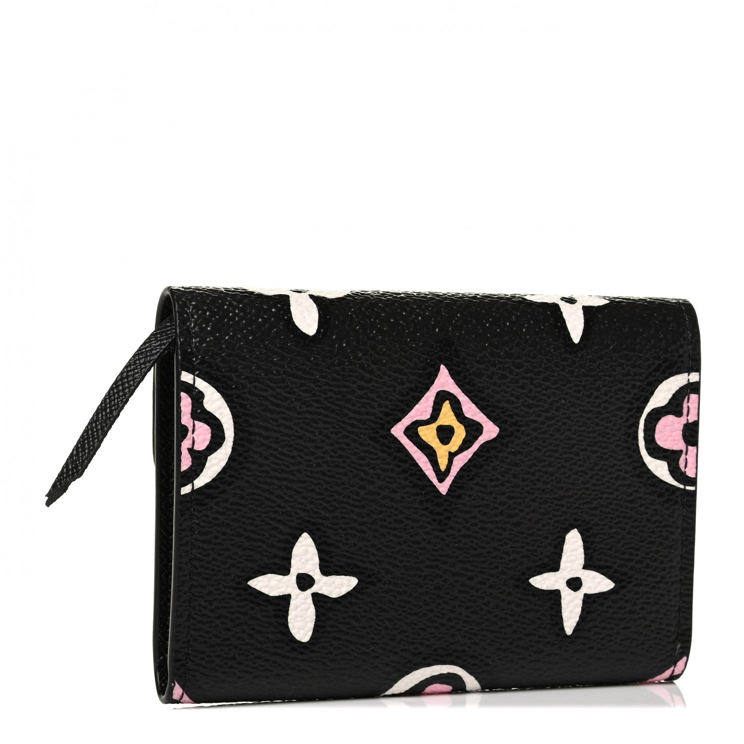 Louis Vuitton Monogram Giant Wild At Heart Rosalie Coin Purse Black 2 of 5