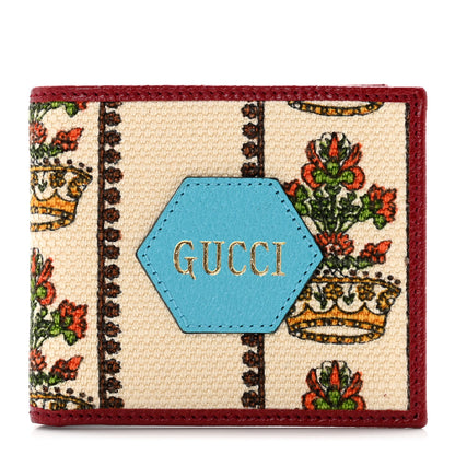 Gucci Canvas Calfskin 100 Centennial Music Wallet Multicolor 1 of 8