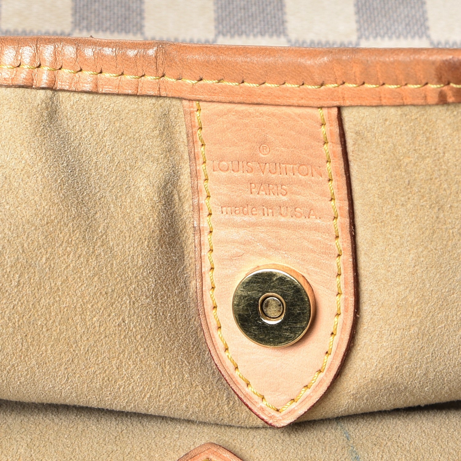 Louis Vuitton Damier Azur Galliera GM 6 of 19
