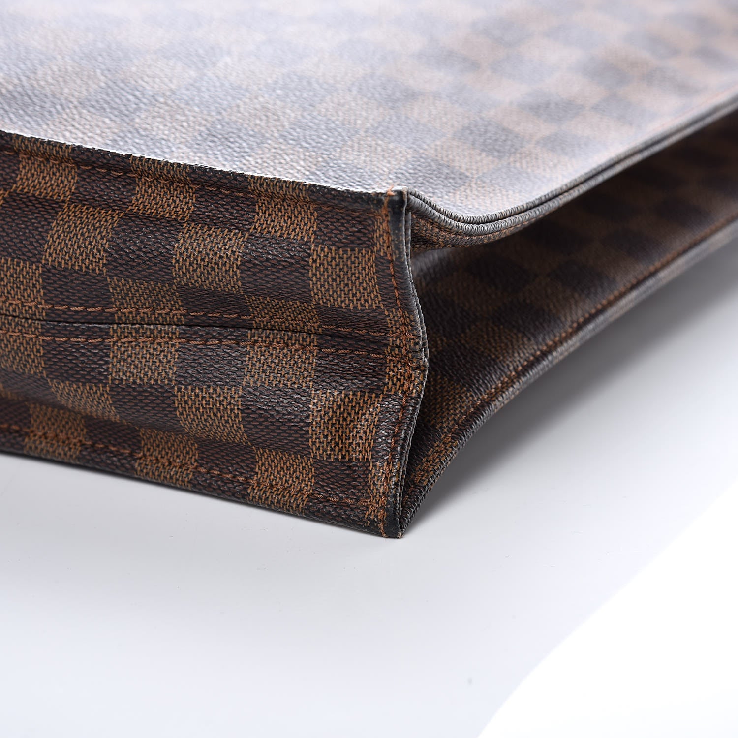 Louis Vuitton Damier Ebene Sac Plat 6 of 10
