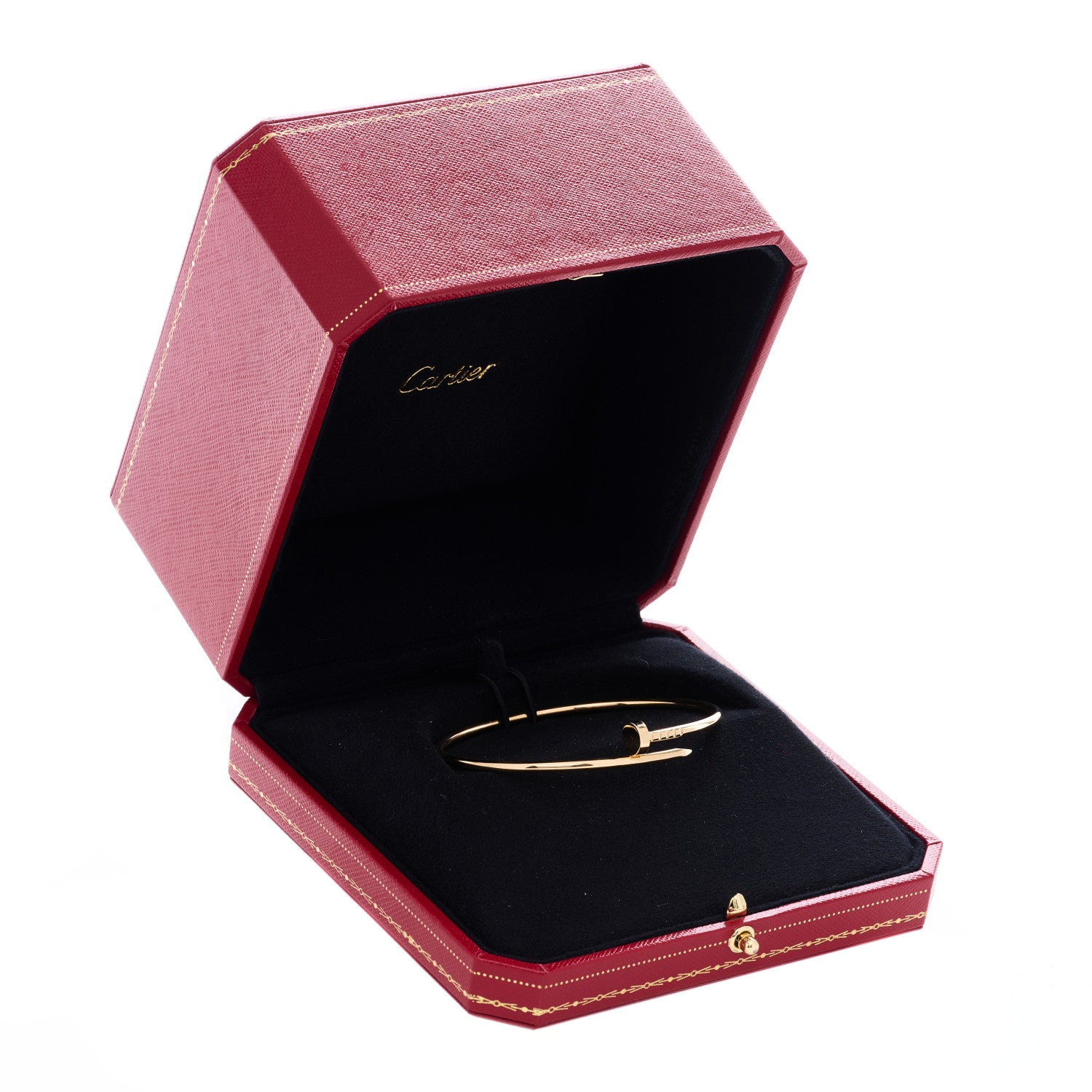 Cartier 18K Yellow Gold Small Juste Un Clou Bracelet 18 4 of 4