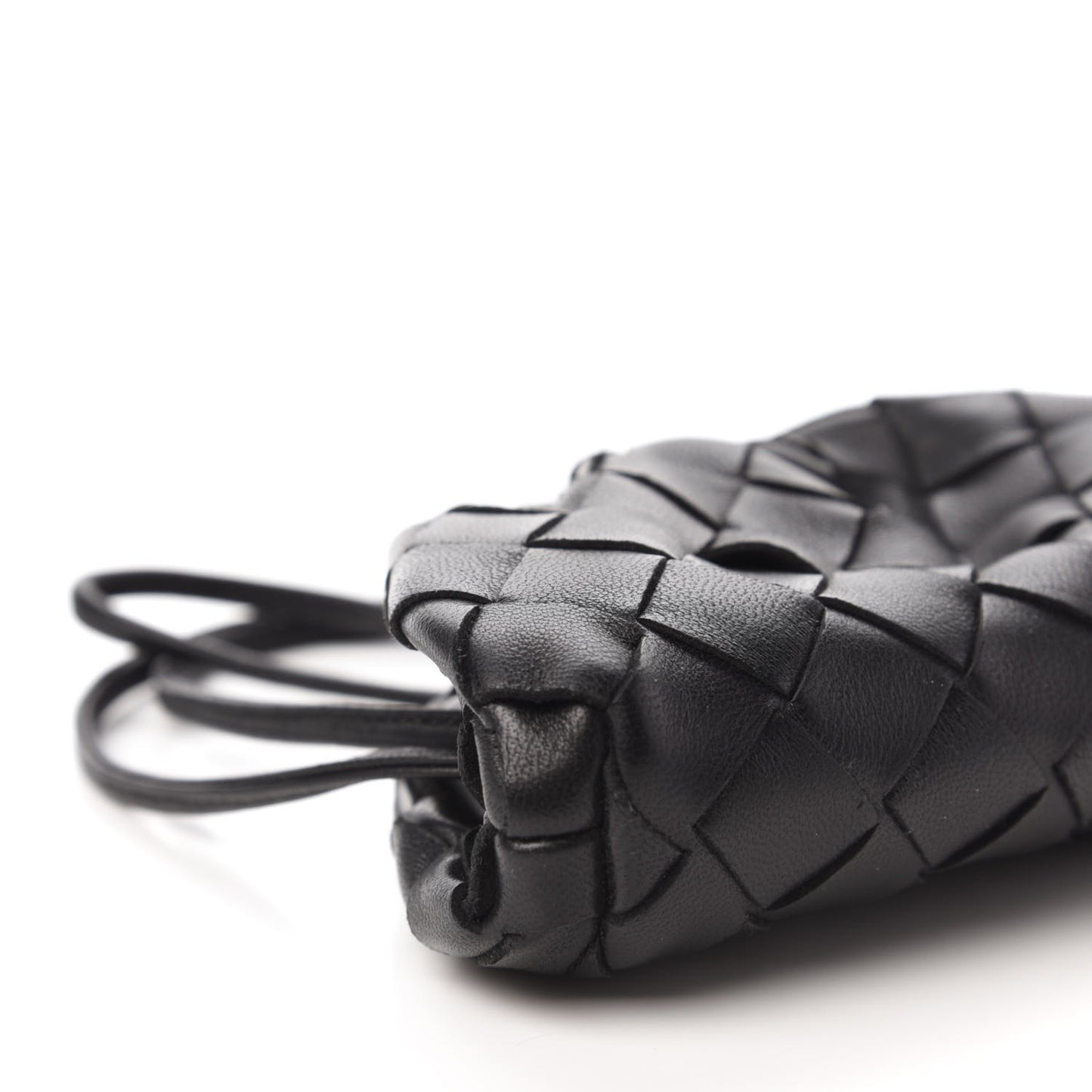 Nappa Intrecciato Coin Purse Black