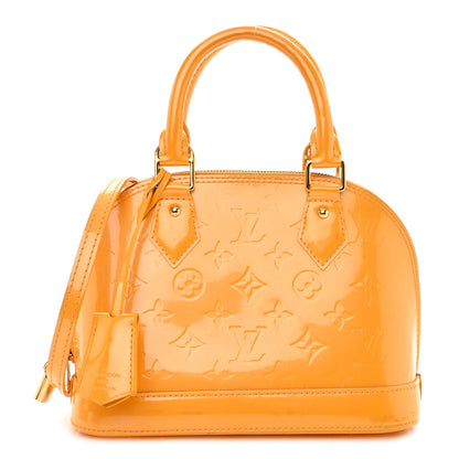 Louis Vuitton Vernis Alma BB Jaune Passion 1 of 20