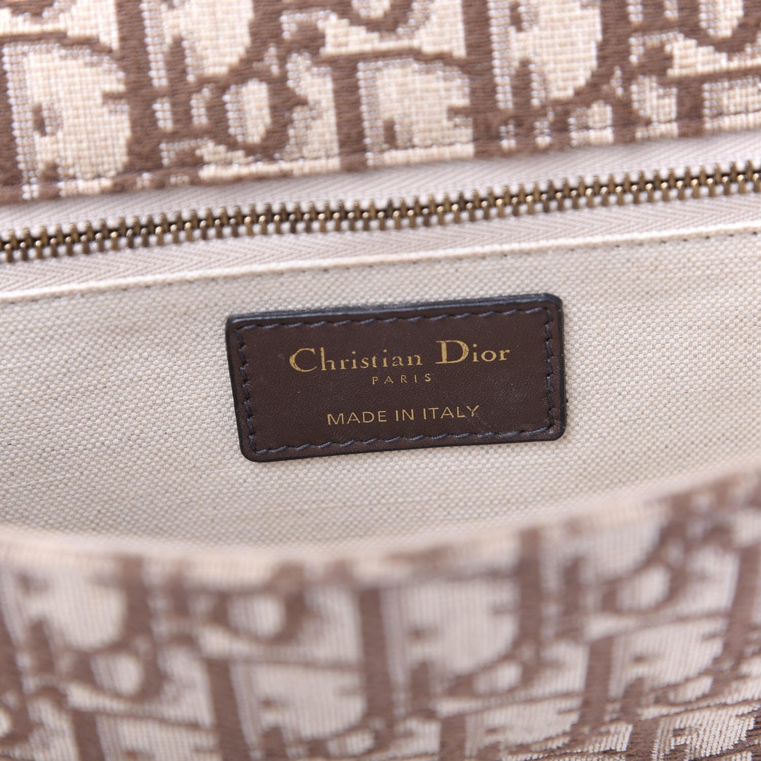 Christian Dior Oblique DiorAddict Flap Bag Brown 8 of 9