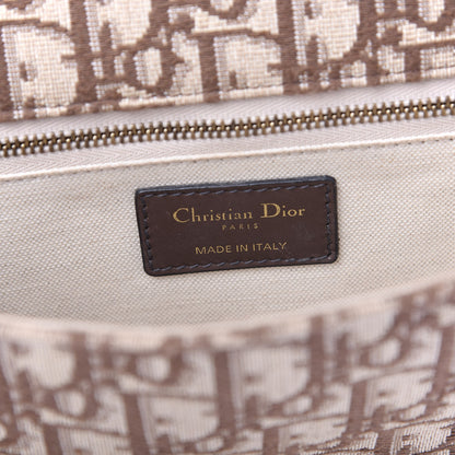 Christian Dior Oblique DiorAddict Flap Bag Brown 8 of 9