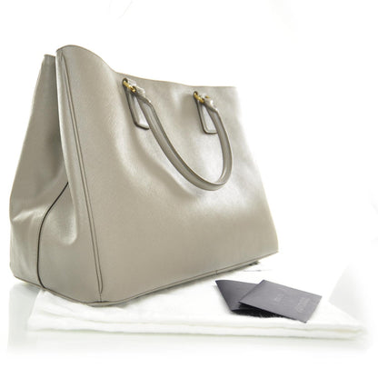 Prada Saffiano Lux Tote Argilla 3 of 9