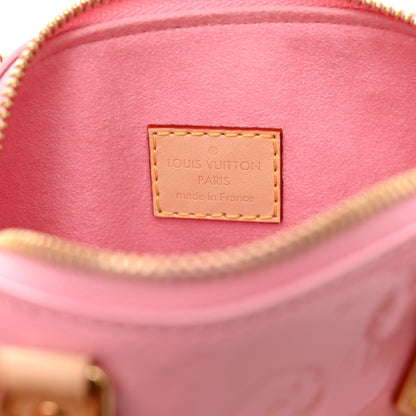 Louis Vuitton Vernis Monogram Nano Speedy Mochi Pink 6 of 11