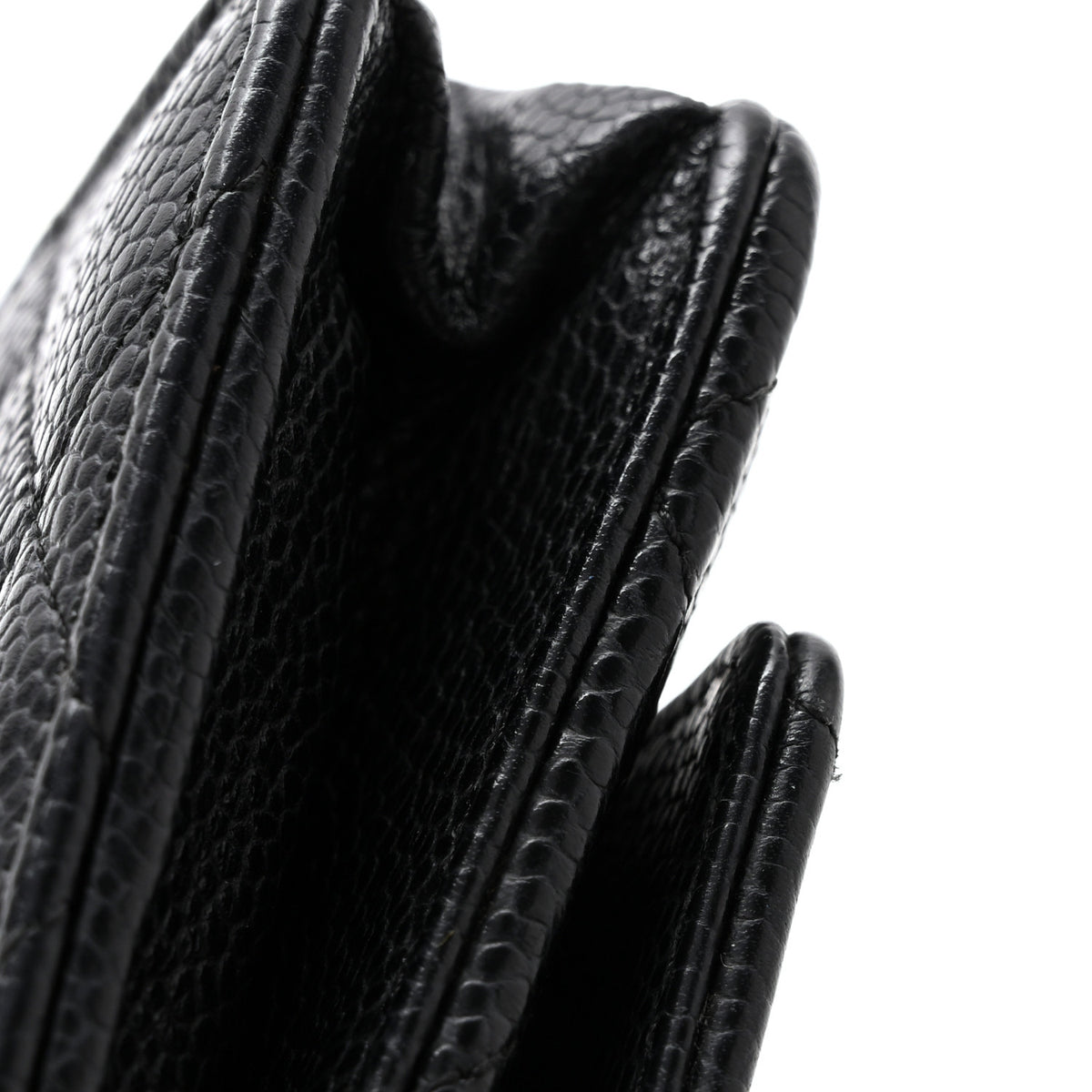 Chanel Caviar Quilted Wallet On Chain WOC Black 14 of 14
