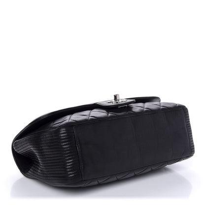 Chanel Lambskin Quilted Medium Single Flap Black 4 of 9