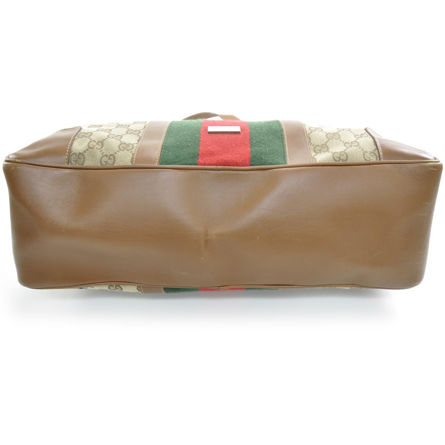 Gucci Monogram Large Web Tote 2 of 10