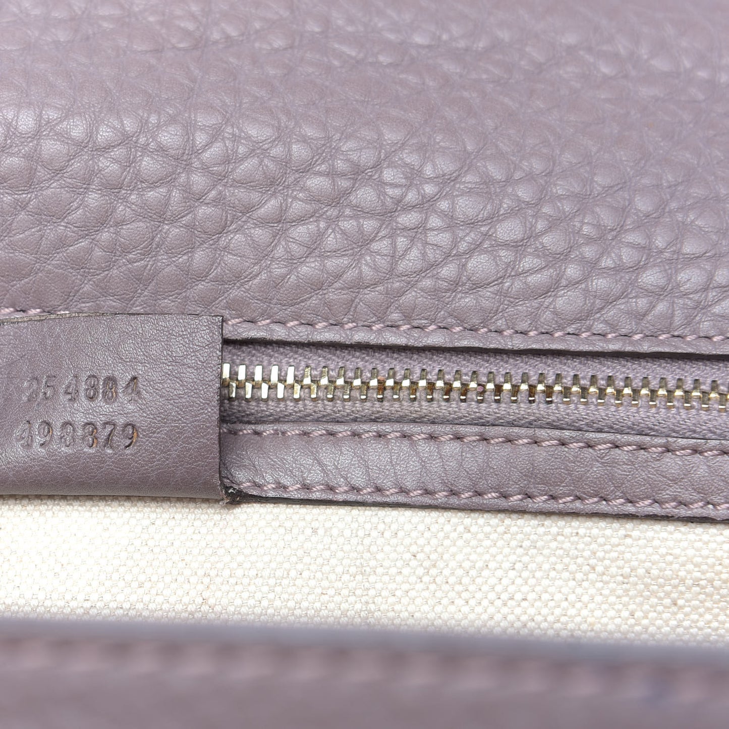 Calfskin Medium New Bamboo Top Handle Bag Mauve