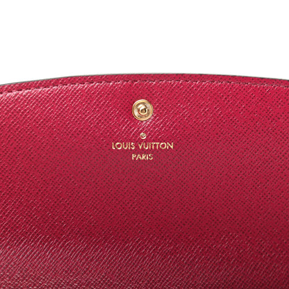 Louis Vuitton Monogram Emilie Wallet Fuchsia 6 of 7