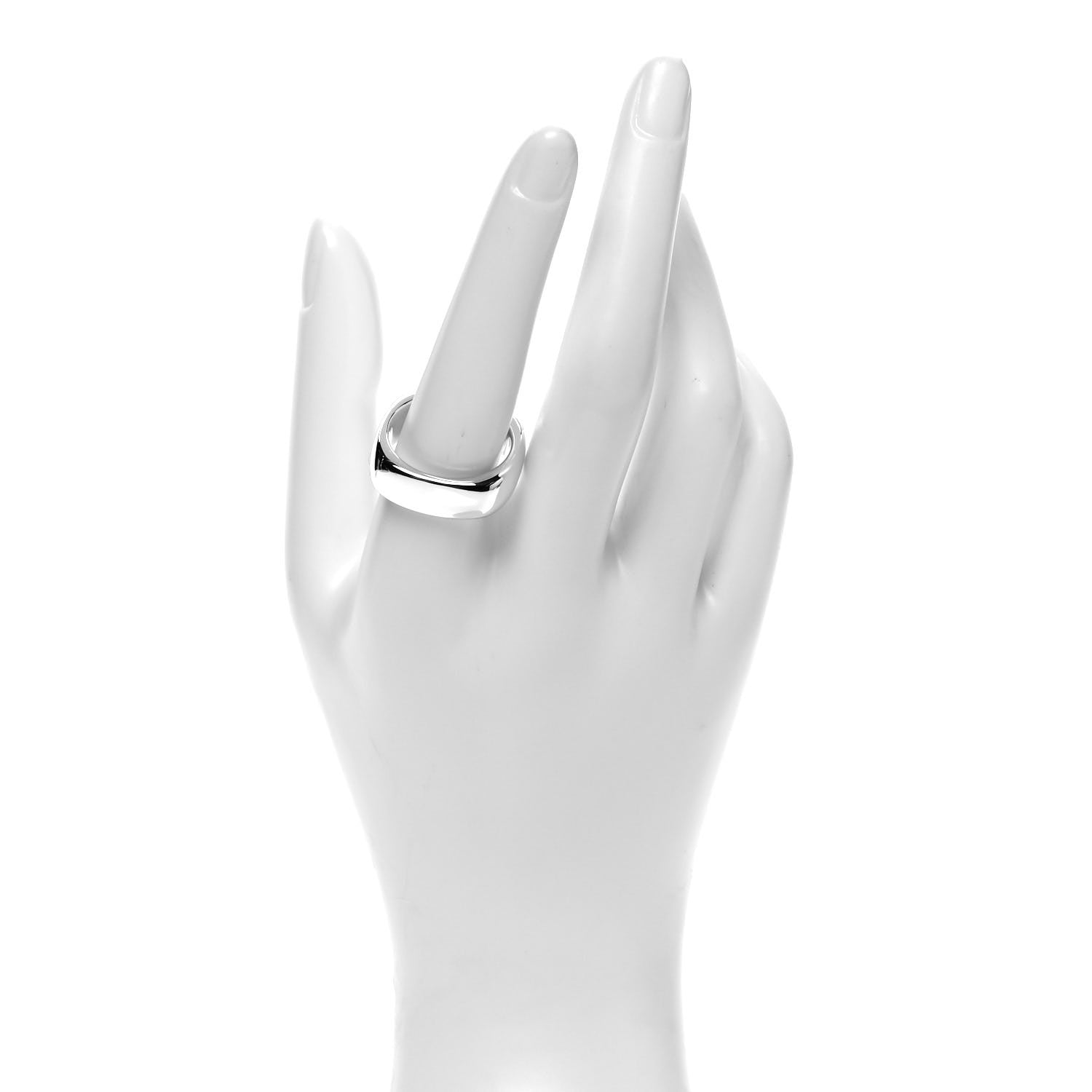 Tiffany Sterling Silver Square Ring 61 9.5 2 of 4