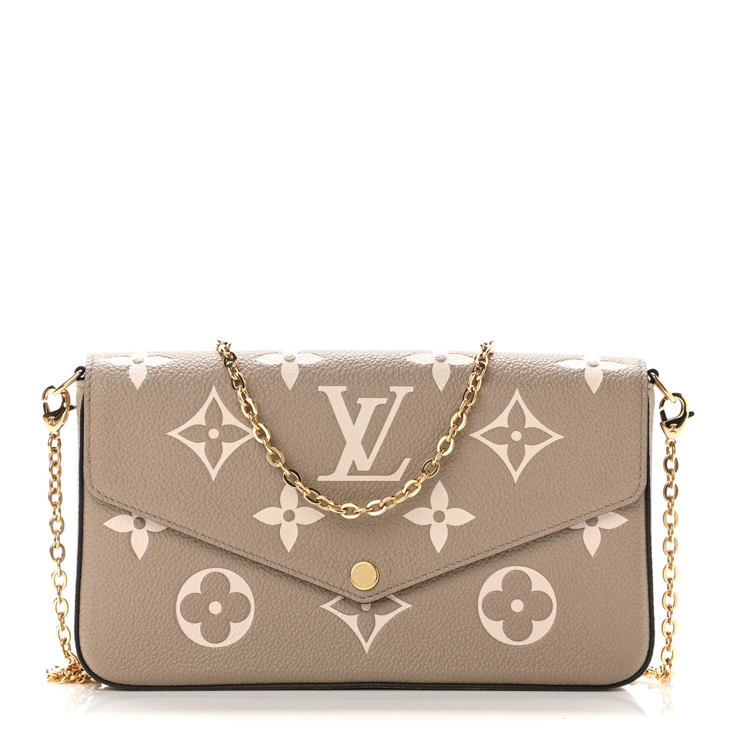 Empreinte Monogram Giant Felicie Pochette Tourterelle Creme