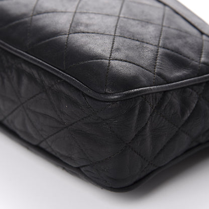 Chanel Lambskin Quilted CC Tassel Camera Case Black 7 of 11