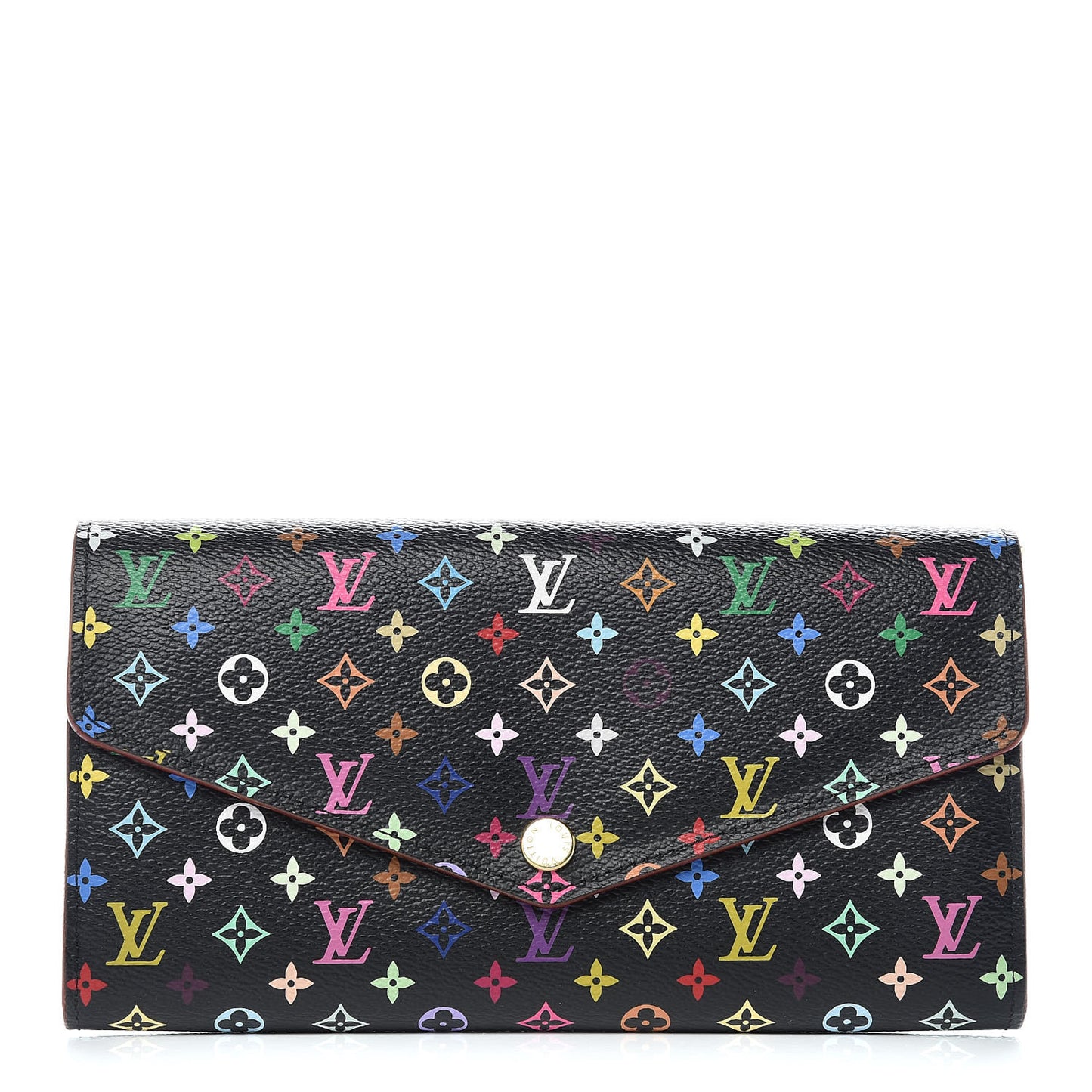 Monogram Multicolor Sarah Wallet NM Black Grenade