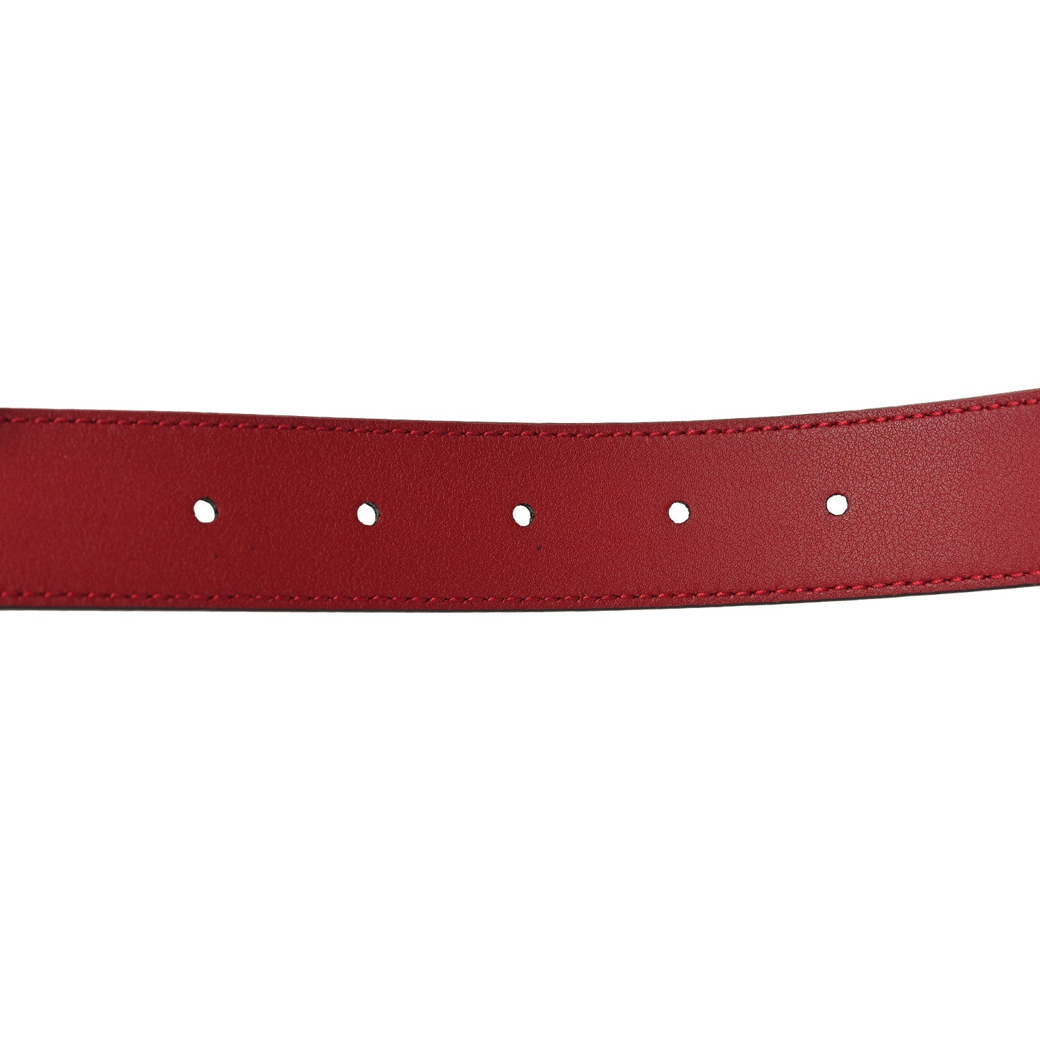 Gucci Plutone Calfskin Double G 30mm Belt 75 30 Rosso 4 of 5