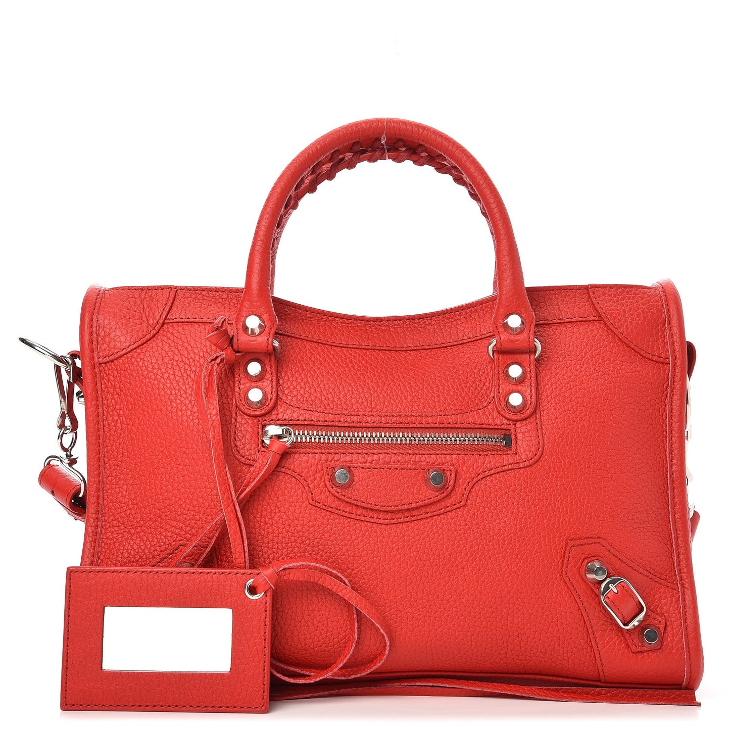 Vibrato Calfskin Classic Silver Hardware S City Rouge Cerise