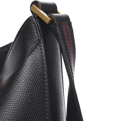 Valentino Garavani Grainy Calfskin VSling Hobo Bag Black 9 of 9