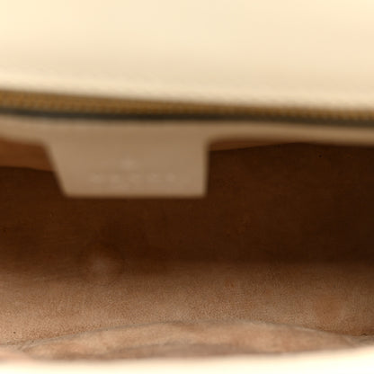 Gucci Calfskin Small Sylvie Shoulder Bag Off White 5 of 13