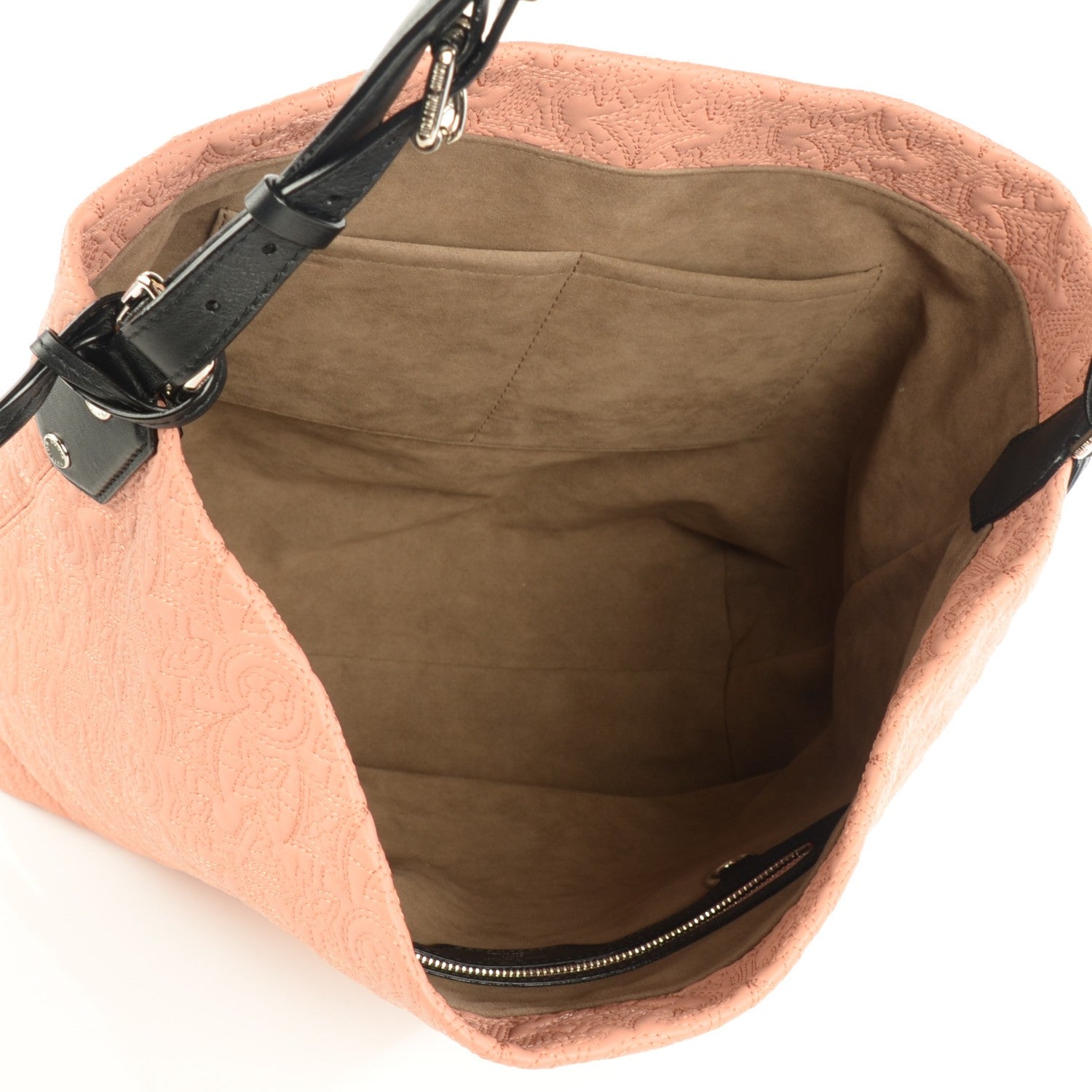 Louis Vuitton Monogram Lambskin Antheia Hobo PM Rose 5 of 7