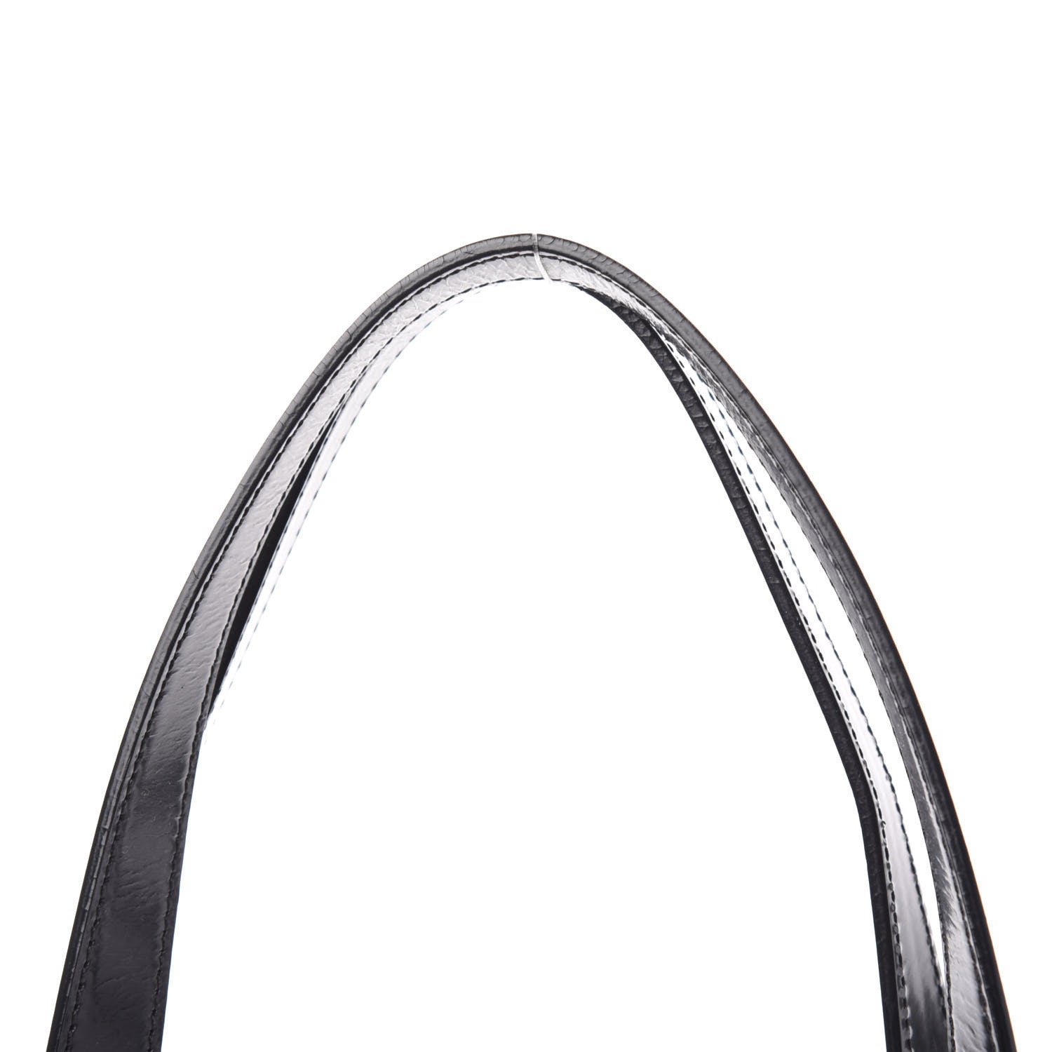 Burberry Patent Trim Nova Check Shopper Tote Black 14 of 15